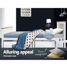 Load image into Gallery viewer, Single Wooden  Kids Bed Frame
