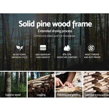 Load image into Gallery viewer, King Single Size Wooden Base Timber Platform Bed Frame
