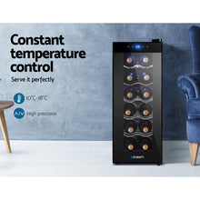 Load image into Gallery viewer, 12 Bottle Thermoelectric Wine Cooler

