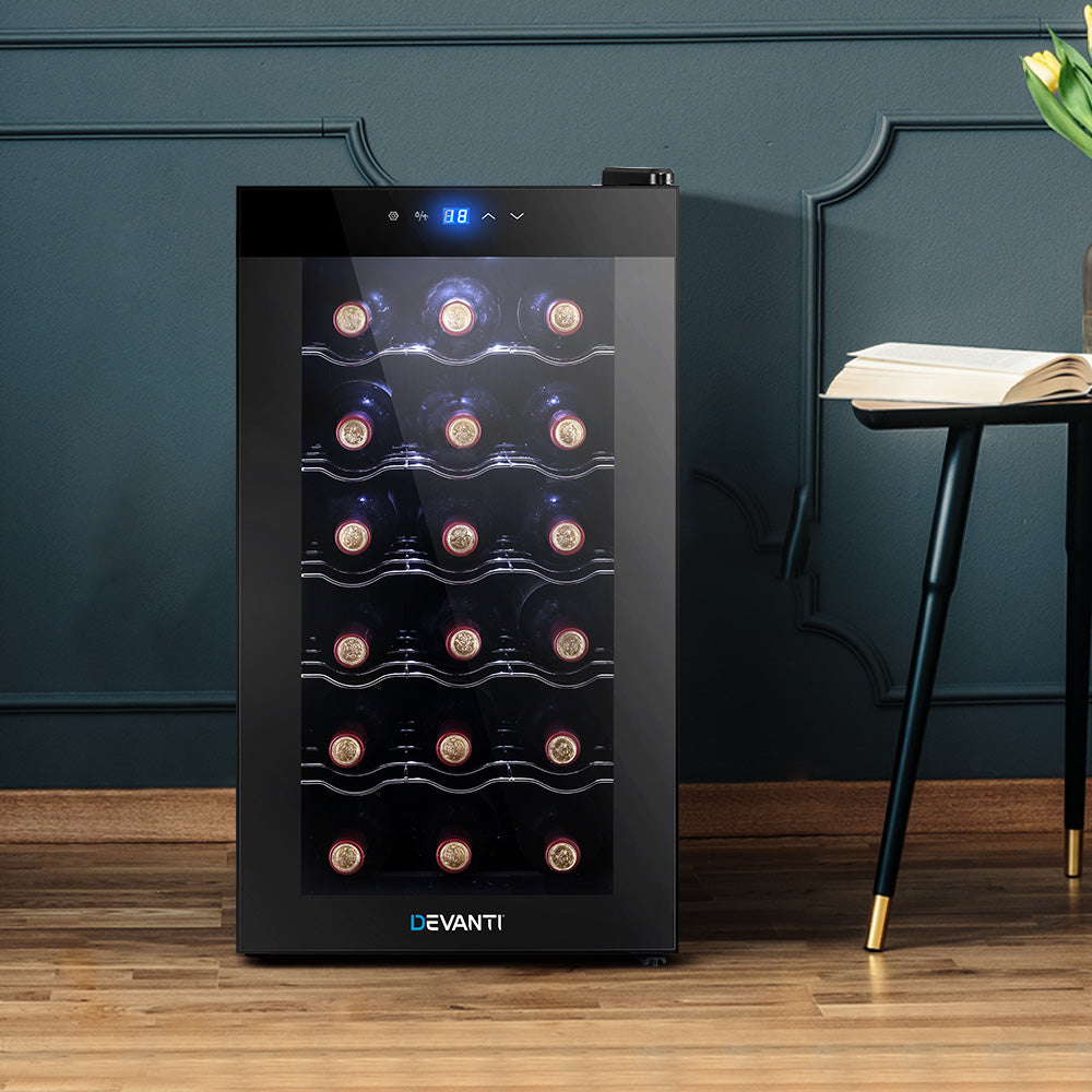 18 Bottles Thermoelectric Wine Cooler