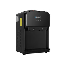 Load image into Gallery viewer, Devanti Water Cooler Dispenser Bench Top Cold Hot Two Taps Instant Machine Black
