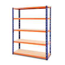 Load image into Gallery viewer, Durable Steel Warehouse Shelving Rack 120cm x 40cm x 180cm
