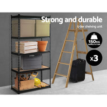 Load image into Gallery viewer, 3x1.5M Warehouse Shelving Racking Storage Garage Steel Metal Shelves Rack
