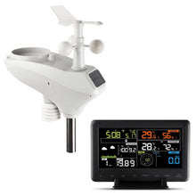 Load image into Gallery viewer, Devanti Wireless WiFi Professional Weather Station Solar Sensor LCD UV Light
