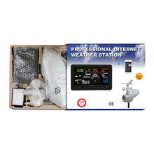 Load image into Gallery viewer, Devanti Wireless WiFi Professional Weather Station Solar Sensor LCD UV Light
