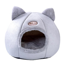 Load image into Gallery viewer, Winter Warm Plush Soft Portable Foldable Cute Pet Bed
