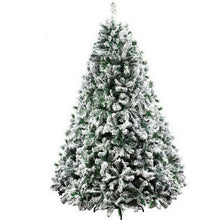 Load image into Gallery viewer, Snowy Christmas Tree 2.1M 7FT 1106 Tips
