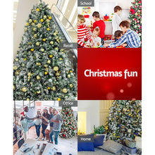 Load image into Gallery viewer, Jingle Jollys Christmas Tree 2.4M Xmas Tree Decorations Snow Flocked 1500 Tips
