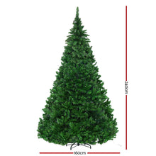 Load image into Gallery viewer, Jingle Jollys Christmas Tree 2.4M Xmas Tree Decorations 3190 LEDs 8 Light Mode
