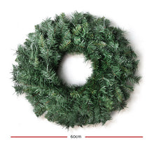Load image into Gallery viewer, Jingle Jollys 60cm Christmas Wreath Garland Xmas Decorations Wedding Party
