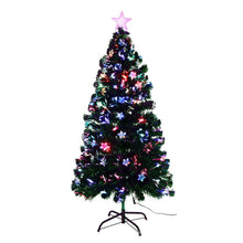 Load image into Gallery viewer, Jingle Jollys 1.5m Christmas Tree Optic Fibre LED Xmas tree Multi Colour
