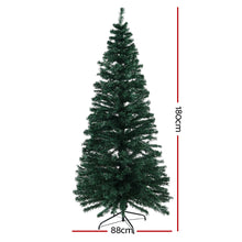 Load image into Gallery viewer, Jingle Jollys 1.8m Christmas Tree Optic Fibre LED Xmas tree 300 Tips
