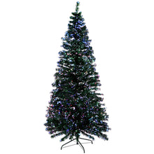 Load image into Gallery viewer, Jingle Jollys 1.8m Christmas Tree Optic Fibre LED Xmas tree 300 Tips
