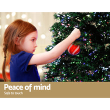Load image into Gallery viewer, Jingle Jollys 1.8m Christmas Tree Optic Fibre LED Xmas tree 300 Tips
