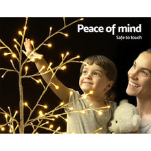 Load image into Gallery viewer, 2.1M LED Christmas Branch Tree 480 LED Xmas Warm White Optic Fiber
