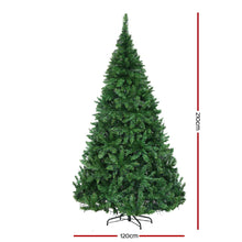 Load image into Gallery viewer, Jingle Jollys Christmas Tree 2.1m Xmas Tree Decorations 1134 LEDs 8 Light Mode
