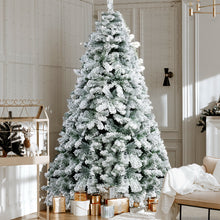Load image into Gallery viewer, Jingle Jollys Christmas Tree 2.4m Snow Flocked Xmas Tree Decorations 1291 Tips
