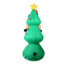 Load image into Gallery viewer, Jingle Jollys 1.8M Christmas Inflatable Santa on Tree Lights Xmas Decor Airblown
