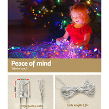 Load image into Gallery viewer, Jingle Jollys 500 LED Solar Powered Christmas Icicle Lights 20M Outdoor Fairy String Party Multicolour
