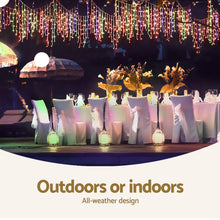 Load image into Gallery viewer, Jingle Jollys 500 LED Solar Powered Christmas Icicle Lights 20M Outdoor Fairy String Party Multicolour
