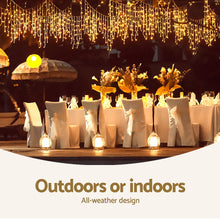 Load image into Gallery viewer, Jingle Jollys 500 LED Solar Powered Christmas Icicle Lights 20M Outdoor Fairy String Party Warm White
