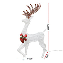 Load image into Gallery viewer, Christmas Lights Motif LED Rope Reindeer Waterproof Outdoor
