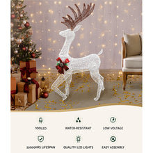 Load image into Gallery viewer, Christmas Lights Motif LED Rope Reindeer Waterproof Outdoor
