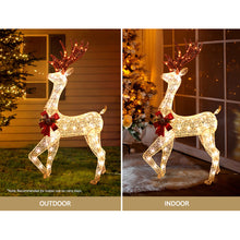 Load image into Gallery viewer, Christmas Lights Motif LED Rope Reindeer Waterproof Outdoor
