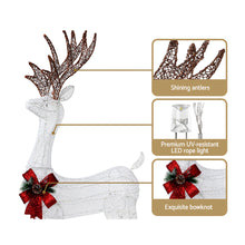 Load image into Gallery viewer, Christmas Lights Motif LED Rope Reindeer Waterproof Outdoor
