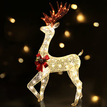 Load image into Gallery viewer, Christmas Lights Motif LED Rope Reindeer Waterproof Outdoor

