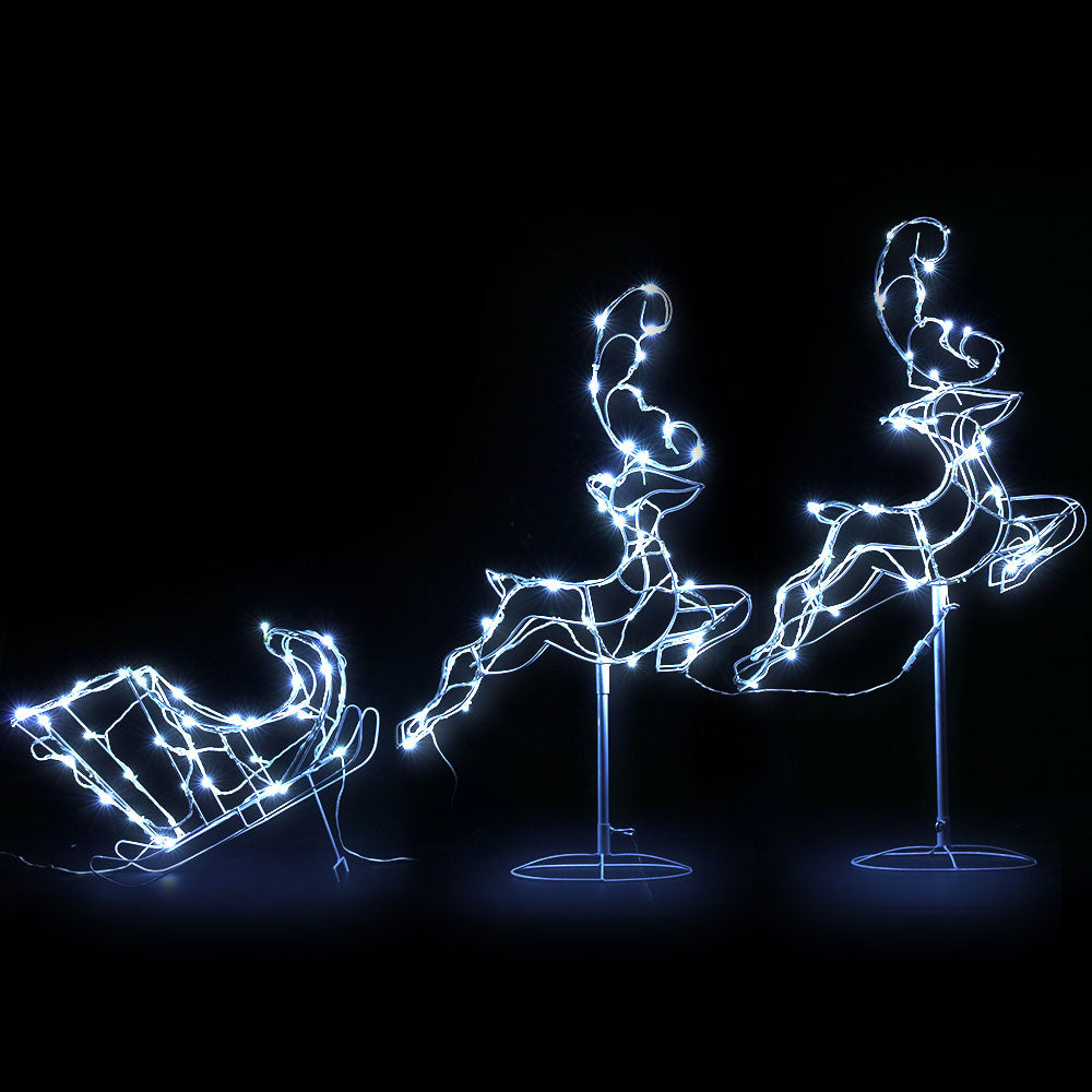 Christmas Waterproof Outdoor Motif Lights LED Rope Reindeer