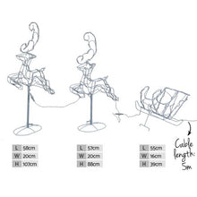 Load image into Gallery viewer, Christmas Waterproof Outdoor Motif Lights LED Rope Reindeer
