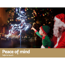 Load image into Gallery viewer, Christmas Waterproof Outdoor Motif Lights LED Rope Reindeer
