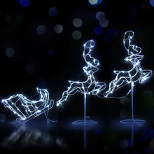 Load image into Gallery viewer, Christmas Waterproof Outdoor Motif Lights LED Rope Reindeer
