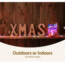 Load image into Gallery viewer, Jingle Jollys 100M Christmas String Lights 500LED Multi Colour

