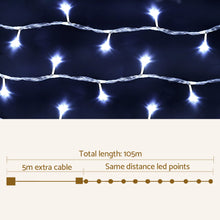 Load image into Gallery viewer, Jingle Jollys 100M Christmas String Lights 500LED Party Wedding Outdoor Garden
