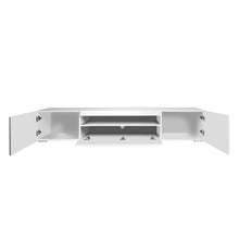 Load image into Gallery viewer, 160cm Wooden RGB LED Lights TV Cabinet Entertainment Unit
