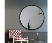 Load image into Gallery viewer, 90CM Wall Mirror Bathroom Makeup Mirror Round Frameless Polished
