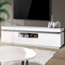 Load image into Gallery viewer, 180cm Wooden RGB LED Lights TV Cabinet Entertainment Unit
