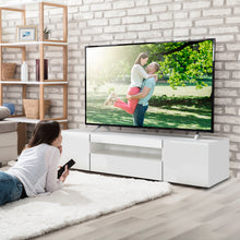 Load image into Gallery viewer, 160cm Wooden RGB LED Lights TV Cabinet Entertainment Unit
